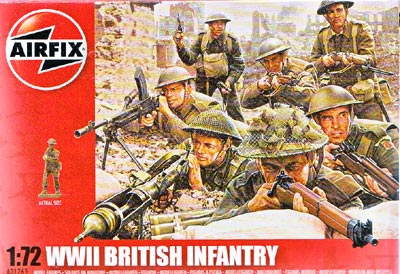 BRITISH Infantry, 2. World War, 1:72