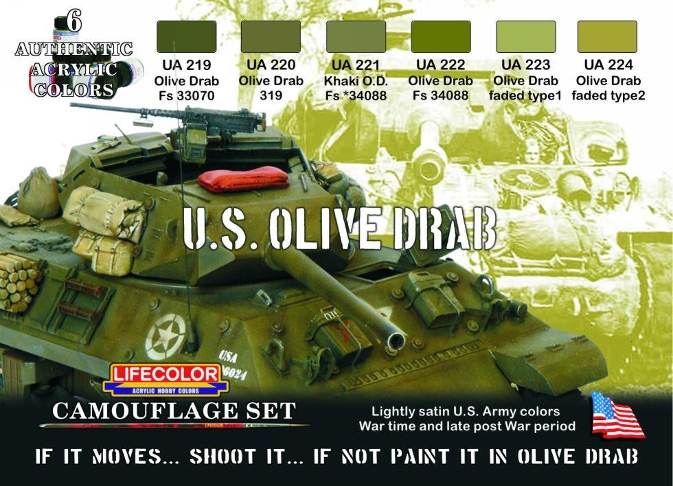 Camouflage Set "U.S. Olive Drab"