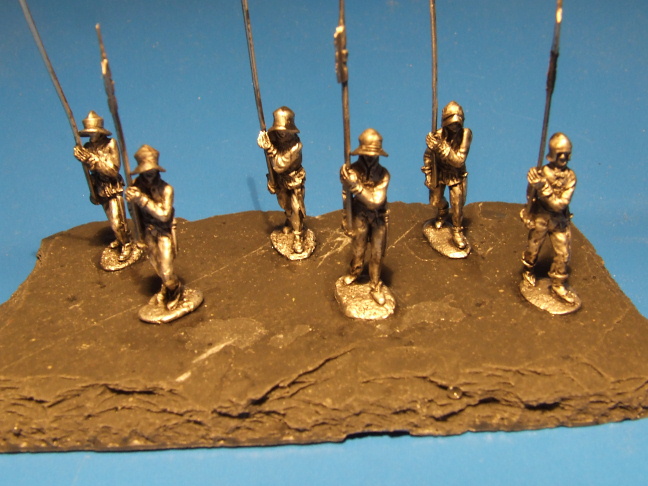 Schweizer Kriegsknechte, Pikenträger, ohne Rüstung