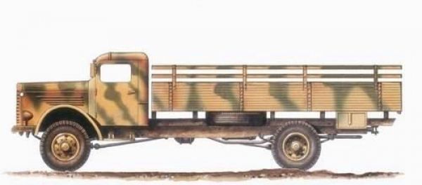 Büssing NAG 4500A, 1:72