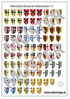 Shields Teutonic Order 01