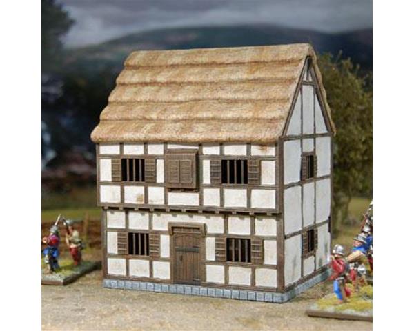 Mittelalterliches Kaufmannshaus (28mm)