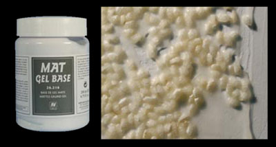 "Mat Gel Base" Textur 200ml