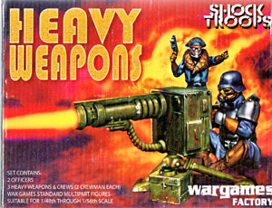 Shock Troops "Schwere Waffen" (28mm)