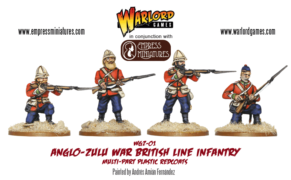 Britische Infanterie, Zulukriege (28mm)