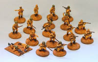 Russische Infanterie in Sommeruniform (15mm)