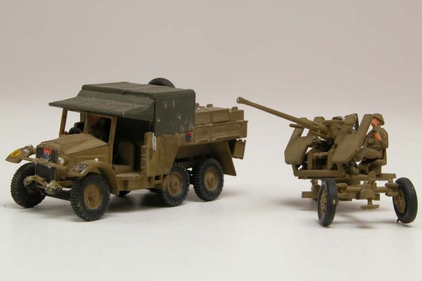 Bofors 40mm Kanone & Morris CS8 Zugmaschine, 1:76