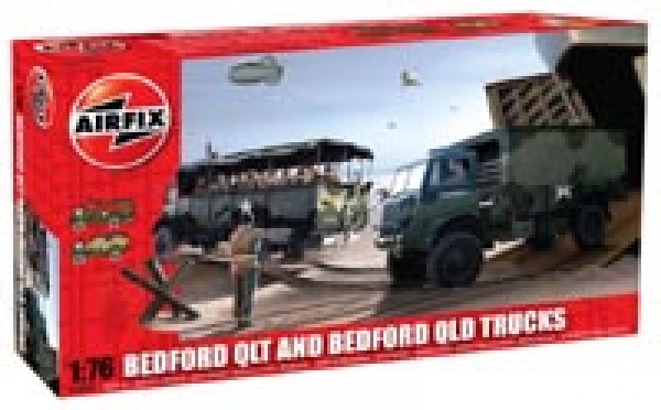 Bedford QLT and Bedford QLD Trucks, 1:76