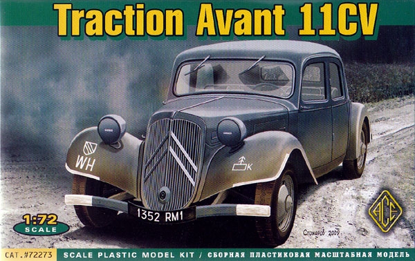 Traction Avant, french car, 1:72