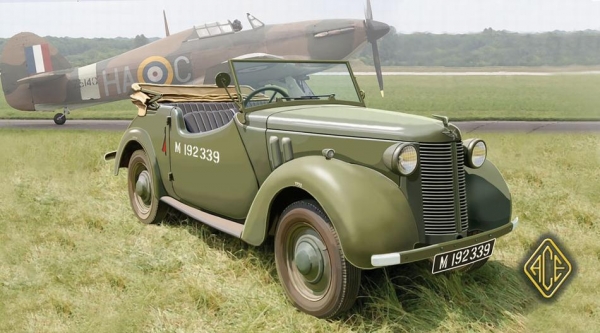 "Tourer" British Staff Car 8hp, 1:72