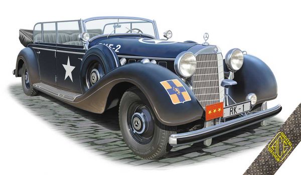 German Grosser Limo 770K (W-150) open Touring, 1:72