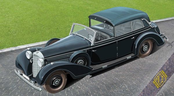 German Grosser Limo 770K (W-150) Cabriolet F (7 passenger) Touring, 1:72