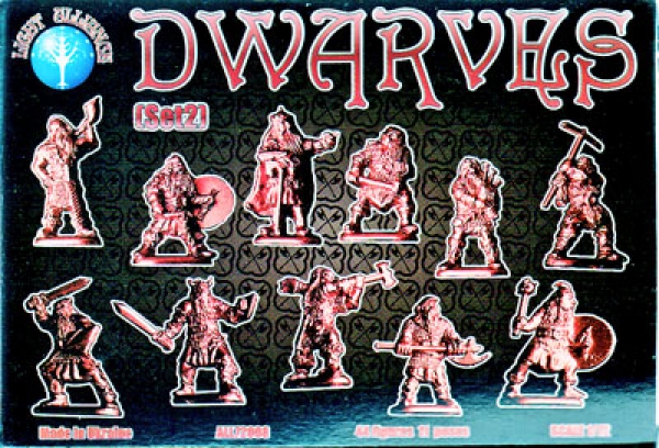 Zwerge Set 2, 1:72