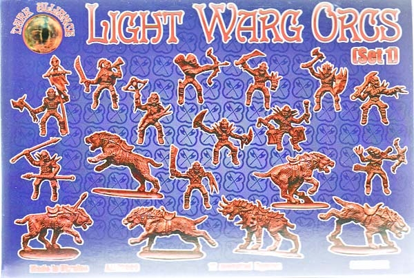 Orcs - Light Warg Cavalry (Set 1)