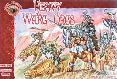 Orks - Schwere Warg-Reiter (Set 2), 1:72