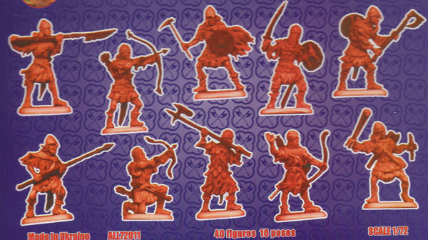 Untote, leichte Infanterie, 1:72