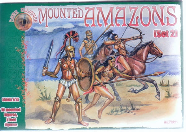 Amazonen Set 2, Kavallerie, 1:72