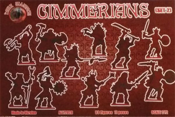 Cimmerians, Set 2, Infantry, 1:72
