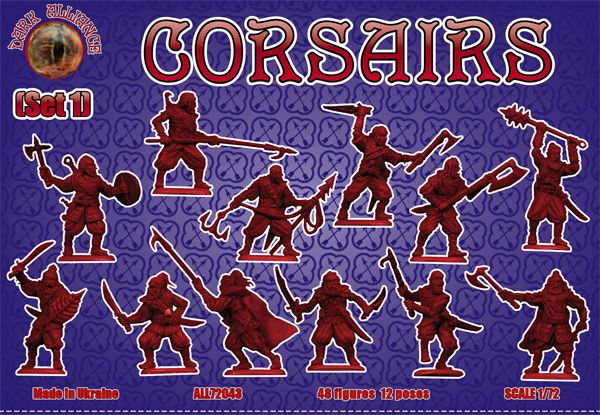 Korsaren (Fantasy), Set 1, 1:72