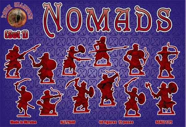 Nomaden (Fantasy), Set 1, 1:72