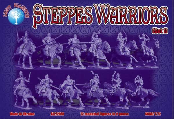 Steppes Warriors. Set 1, 1:72