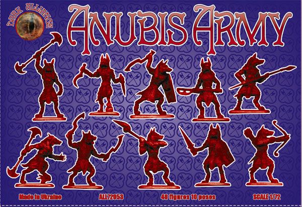 Anubis' Armee, 1:72