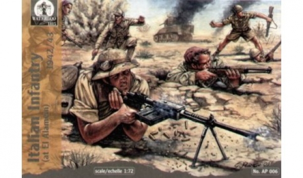 Italienische Infantrie bei El Alamein, 1:72