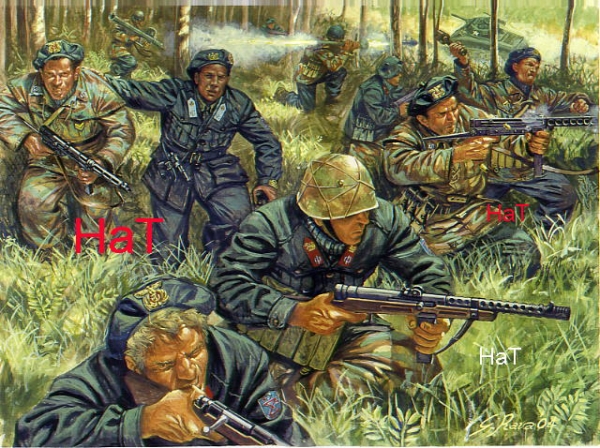 Italienische X-Mas Commandos, 1:72