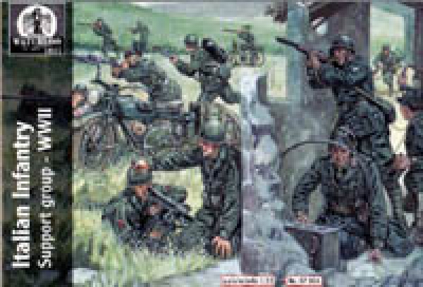 Italian support troops, 1:72
