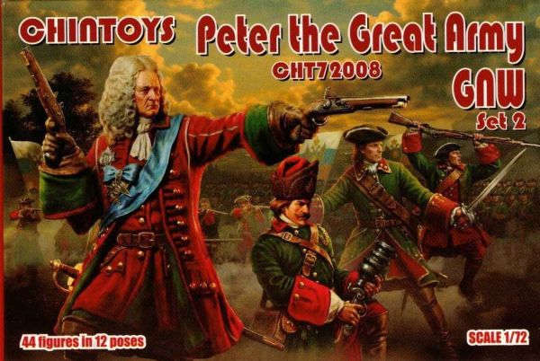 Armee Peters des Großen, großer Nordischer Krieg 1700-1721, Set 2, 1:72