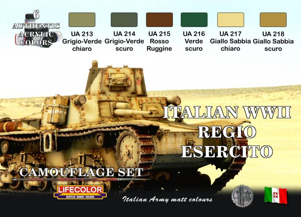 Camouflage Set "Italienische 2. Weltkrieg"