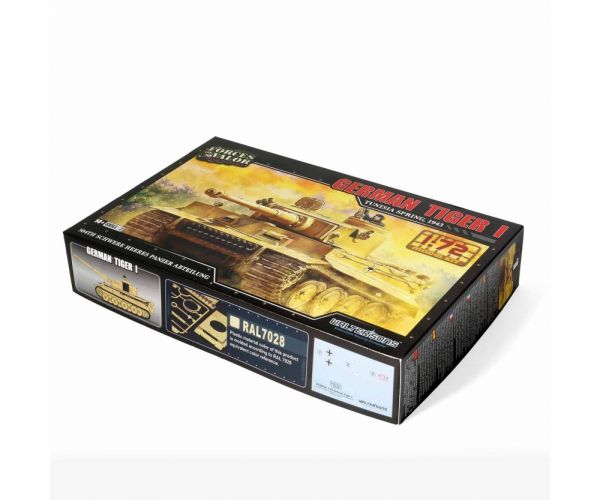 Tiger I DAK 1943, 1:72