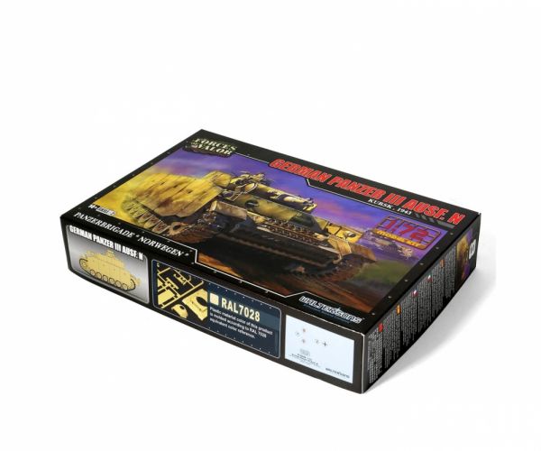PzKpfw. III N, 1943, 1:72