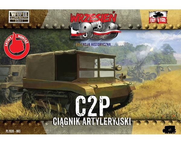 Ciagnik C2P (Polish Tractor), 1:72