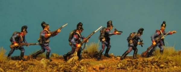 Bavarian Infantry 1870 Set 1, 1:72