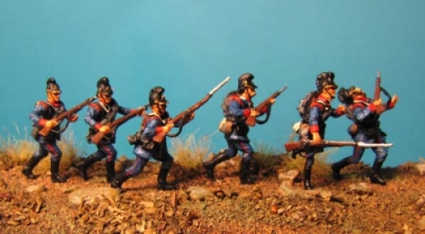 Bavarian Infantry 1870 Set 2, 1:72