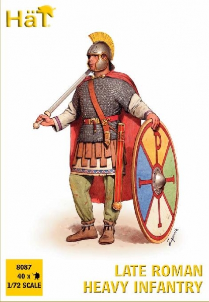 Späte römische schwere Infanterie, 1:72