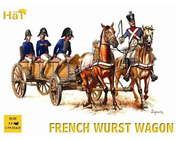 Französischer Wurstwagen, 1:72
