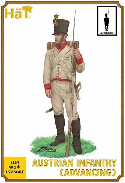 Österreichische Infanterie, im Vormarsch, 1:72