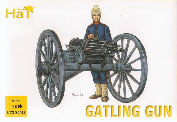 Gatling Gun 1:72