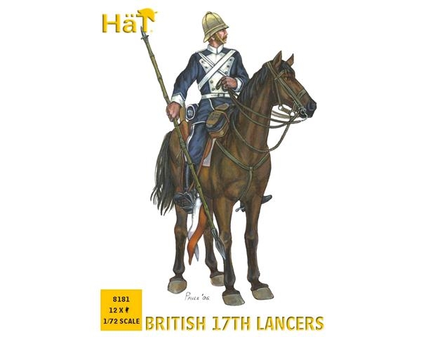 Britische Uhlanen "17th Lancers", 1:72