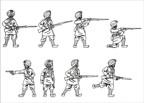Koloniale Indische Infanterie, 1:72