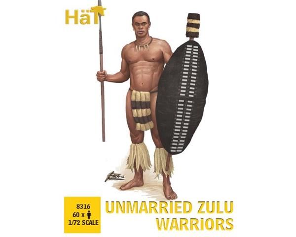 Unverheiratete Zulu Krieger, 1:72