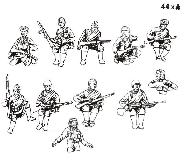 Russische "Panzer - Reiter"