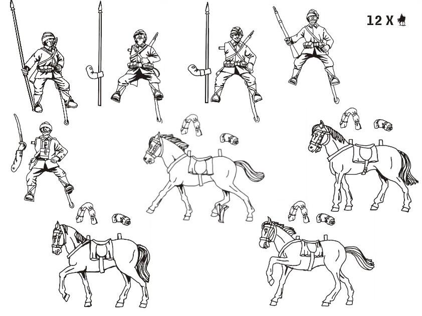 Turkish Cavalry WW1