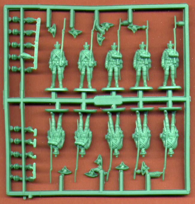 Prussian Infantry 7 years war, marching