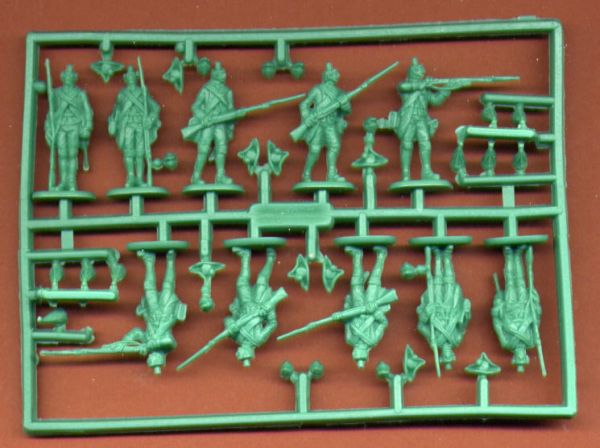 Prussian Infantry 7 years war, fighting, 1:72