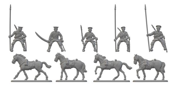 Russische Kavallerie, 1. Weltkrieg, 1:72
