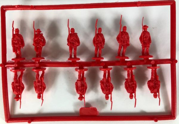 Infanterie, Amerikanischer Bürgerkrieg, marschierend, 1:72