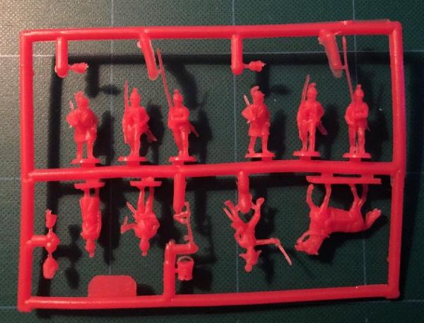 Austrian Infantry, Command, 1:72